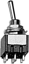 Image for 475-3626004 Tgl DPDT 5AMP 120V c/o 4/