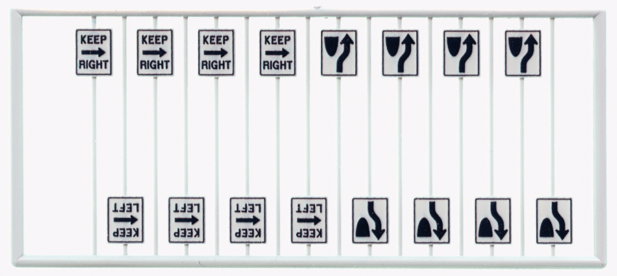 Image for 293-8263 Misc Road Sign Grp #2 16/