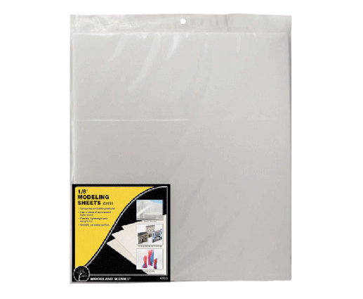 Woodland Scenics 1175 Modeling Sheets - 16 x 18" 40.6 x 45.7cm -- 1/8" .32cm Thick pkg(4) A Scale