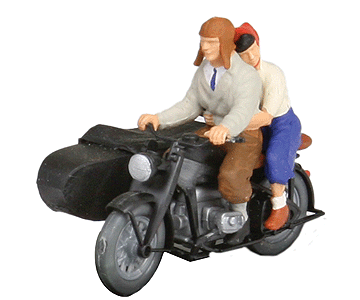 Image for 590-28148 Motorcycle w/Riders KS750