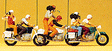 Image for 590-25102 Motorcyclists/TV & press