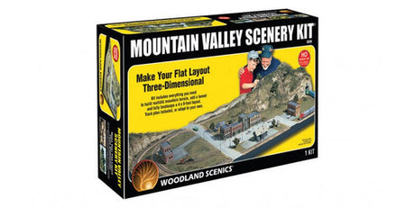 Woodland Scenics 928 Mountain Valley Scenery(R) Kit A Scale
