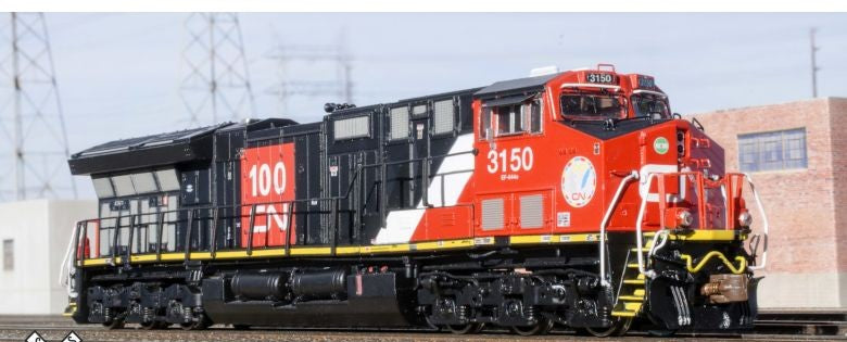 Estate Sale Used As Is Scaletrains SXT32018 GE ET44AC Tier 4 GEVo, Canadian National/100th Anniversary/Aboriginal Affairs #3150 DCC Equipped (no sound) N Scale