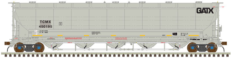 ATLAS 50004346 Trinity 5660 Covered Hopper - TCMX #450185 N Scale