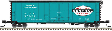 Atlas 50005697 NYC - New York Central #78990 (green, black, white, red, Large Cigar Band Logo) 50' GA RBL Plug-Door Boxcar N Scale