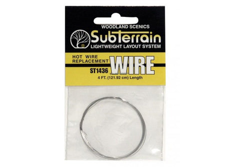 Woodland Scenics 1436 Nichrome Replacement Wire - SubTerrain System -- For Hot Wire Cutter A Scale