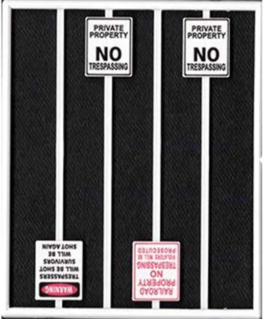 Image for 293-2101 No Trespassing Signs