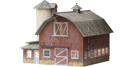 Woodland Scenics 5865 Old Weathered Barn - Built & Ready Landmark Structures(R) -- Assembled O Scale