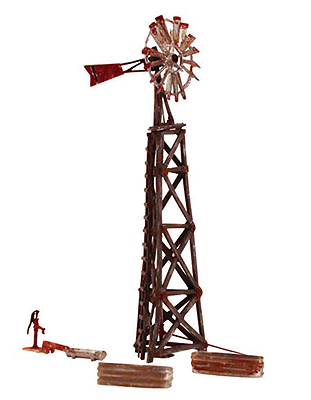 Woodland Scenics 4936 Old Windmill - Built-&-Ready Landmark Structures(R) -- Assembled N Scale