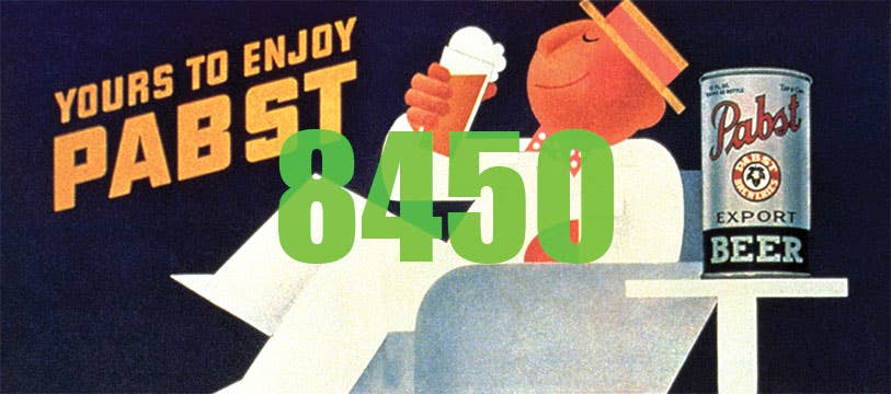 Image for 293-8450 Pabst Billboard