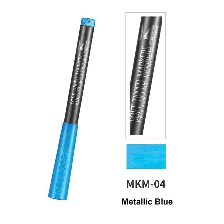 Image for 314-MKM04 Mrkr Pen Metallic Blue