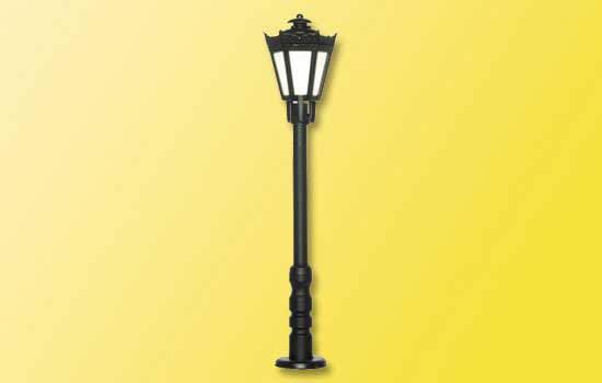 Image for 769-6070 Park Lamp Blk w/W.Wht LED