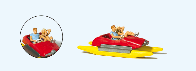 Image for 590-10684 Couple In Pedal Boat