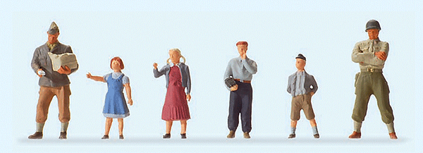 Image for 590-10613 US Soldiers w/Children