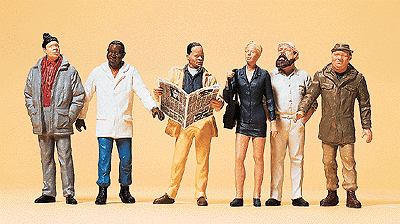 Image for 590-45156 City Passers-By 6/