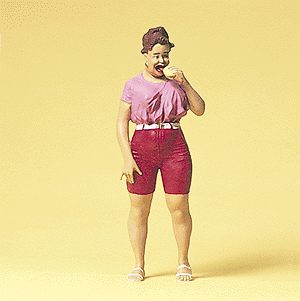 Image for 590-45502 Woman w/Hot Dog