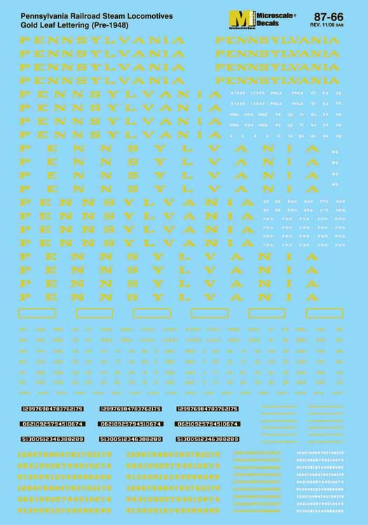 Image for 460-8766 PRR Steam Locos Pre-1948