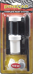 Woodland Scenics 3956 PineCar(R) Complete Paint System -- Stealth Black A Scale
