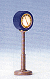 Image for 186-4570 Lighted platform clock