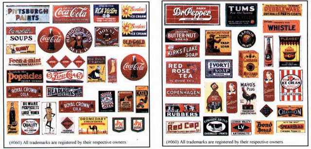 Image for 184-260 Porcelain Ad Signs