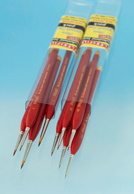 Image for 232-BRF4P Paint Brush Set Fine 4/