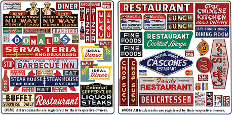 Image for 184-36 Restaurant & Cafe Signs