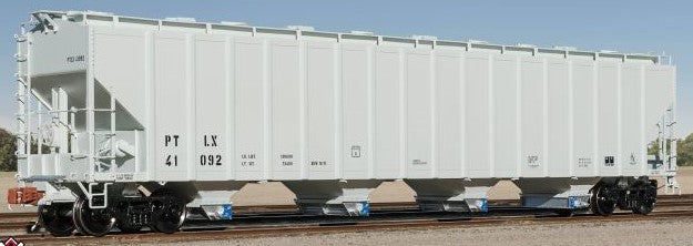 Scaletrains SXT39445 PS 5820 Covered Hopper, GE Rail Services/PTLX/Dark Gray/Patched #41092 HO Scale