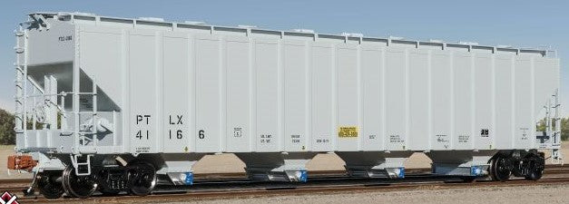 Scaletrains SXT39447 PS 5820 Covered Hopper, GE Rail Services/PTLX/Dark Gray #41166 HO Scale