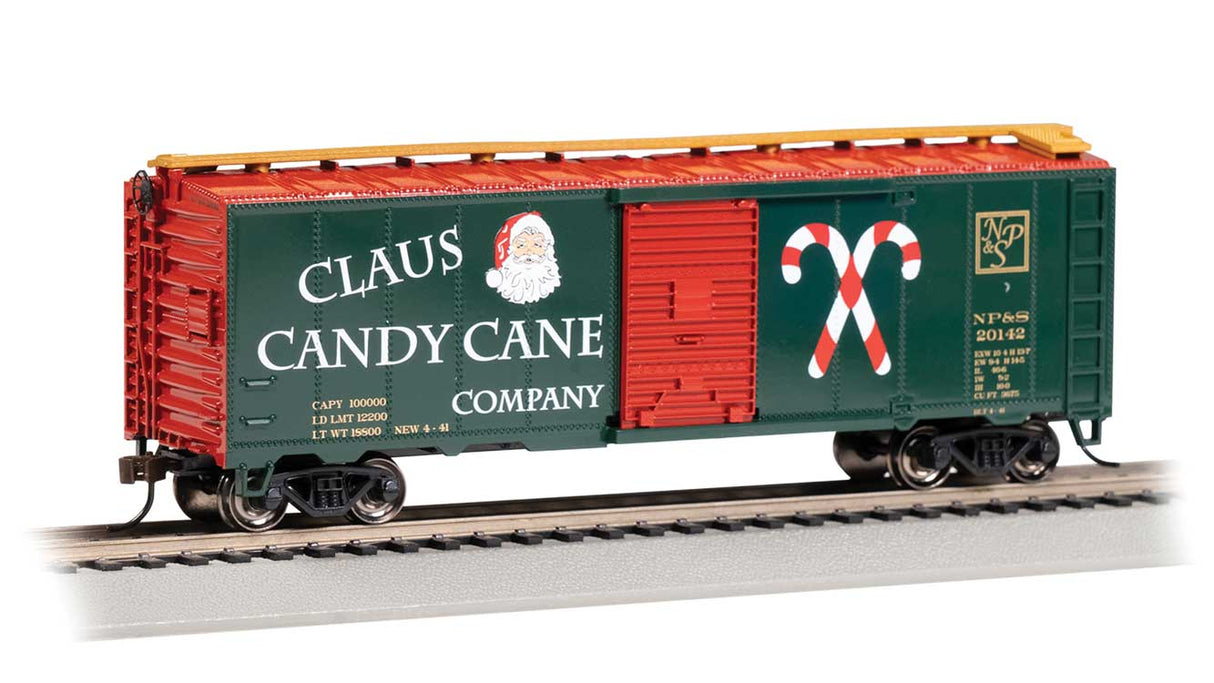 Image for 160-17007 40' Boxcar Claus Candy Cn