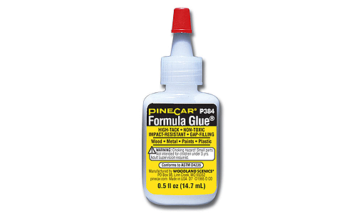 Woodland Scenics 384 Quick-Tac Formula White Glue -- 1/2oz 14.7mL A Scale