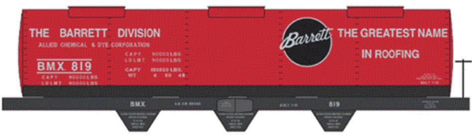 Image for 293-10014 Barrett Tank Car