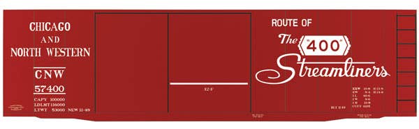 Image for 293-10115 CNW 40' Stl Strmlnrs Box