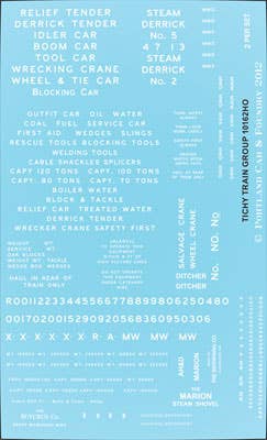 Image for 293-10162 White RR Gothic Wreck Car