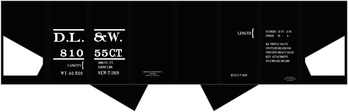 Image for 293-10278 DL&W USRA Hopper