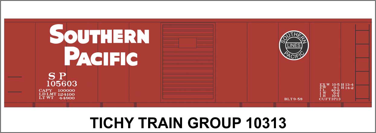 Image for 293-10313N SP 50" Steel Boxcar
