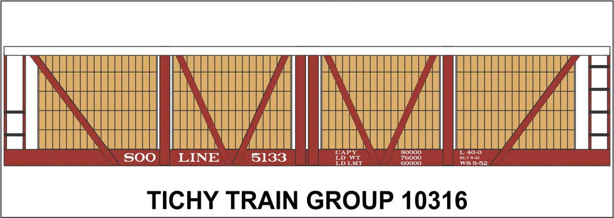 Image for 293-10316 SOO Line Pickle Car