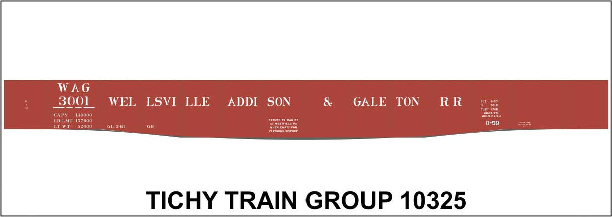 Image for 293-10325 WAG 52' Steel Gondola