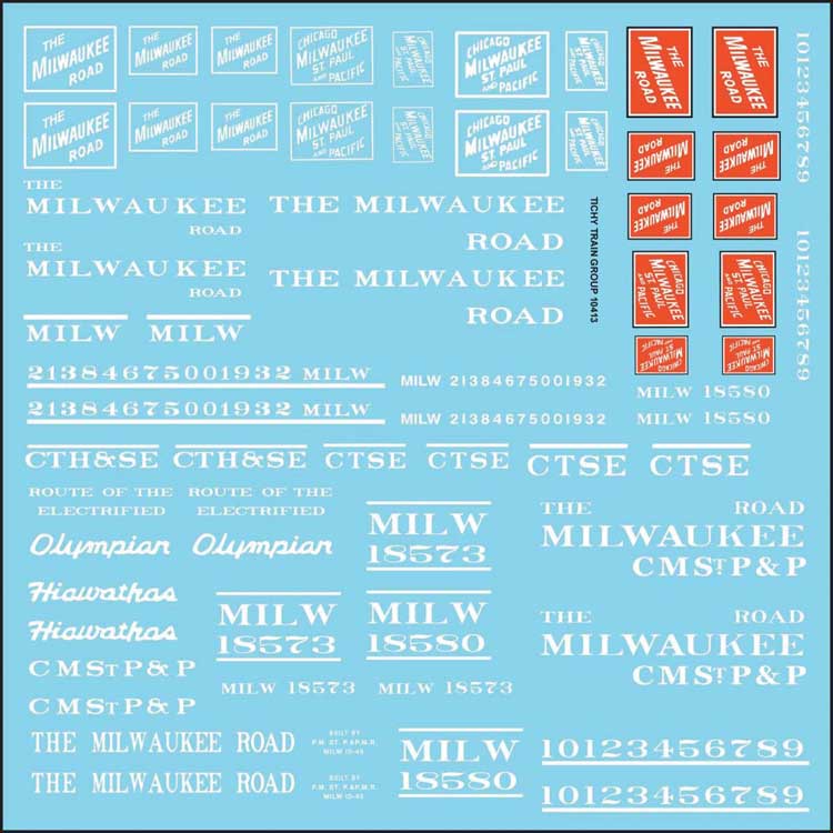 Image for 293-10413 MILW Roadnm Set Wht Dcls