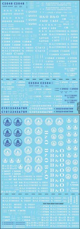 Image for 293-10450 B&O Caboose 35 Vrsn Decl