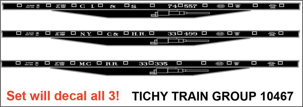 Image for 293-10467 NYC Lines, 40' Flat Set 3