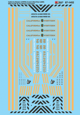 Image for 460-601452 CWRR AMR GP9 GE44T Loco