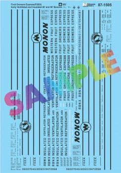 Image for 460-601505 FGE 40' & 50' Boxcars