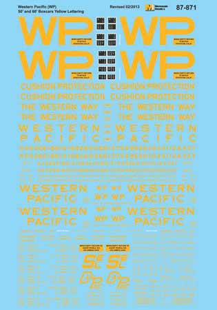 Image for 460-60871 WP Std/Insulated Boxcars