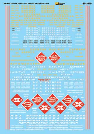 Image for 460-601010 REA 50' Reefer 1929-1967