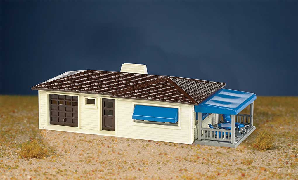 Image for 160-45156 Ranch House cream/brown
