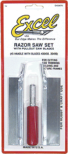 Image for 271-55670 Razor saw set w/2 blades