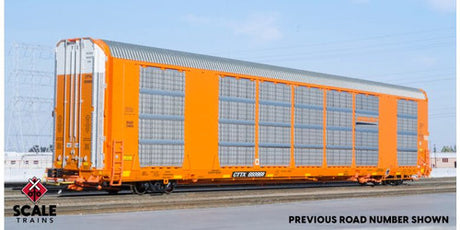 Scaletrains SXT38858 Gunderson Multi-Max Autorack BNSF/Orange/TTGX #693963  HO Scale