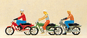 Image for 590-10126 Moped w/rider 3/