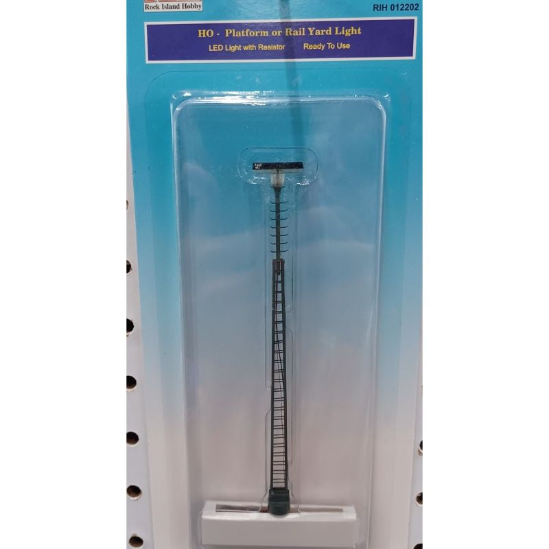 Rock Island Hobby RIH-012202 HO Platform or Railyard Light (1) HO Scale