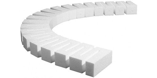 Woodland Scenics 1406 Risers - SubTerrain System -- 1/2" x 2' 1.3 x 61cm pkg(4) A Scale
